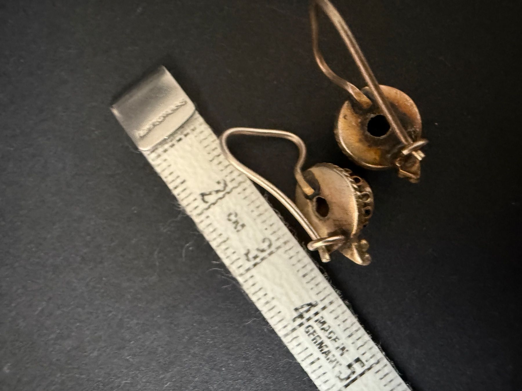 Boucles d'oreille: Silber Ohrringe mit Citrin, vergoldet – D'occasion à Spiegel b. Bern par Rogger72 4