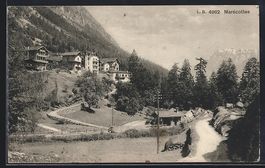 AK Marecottes, Ortsansicht, 1912