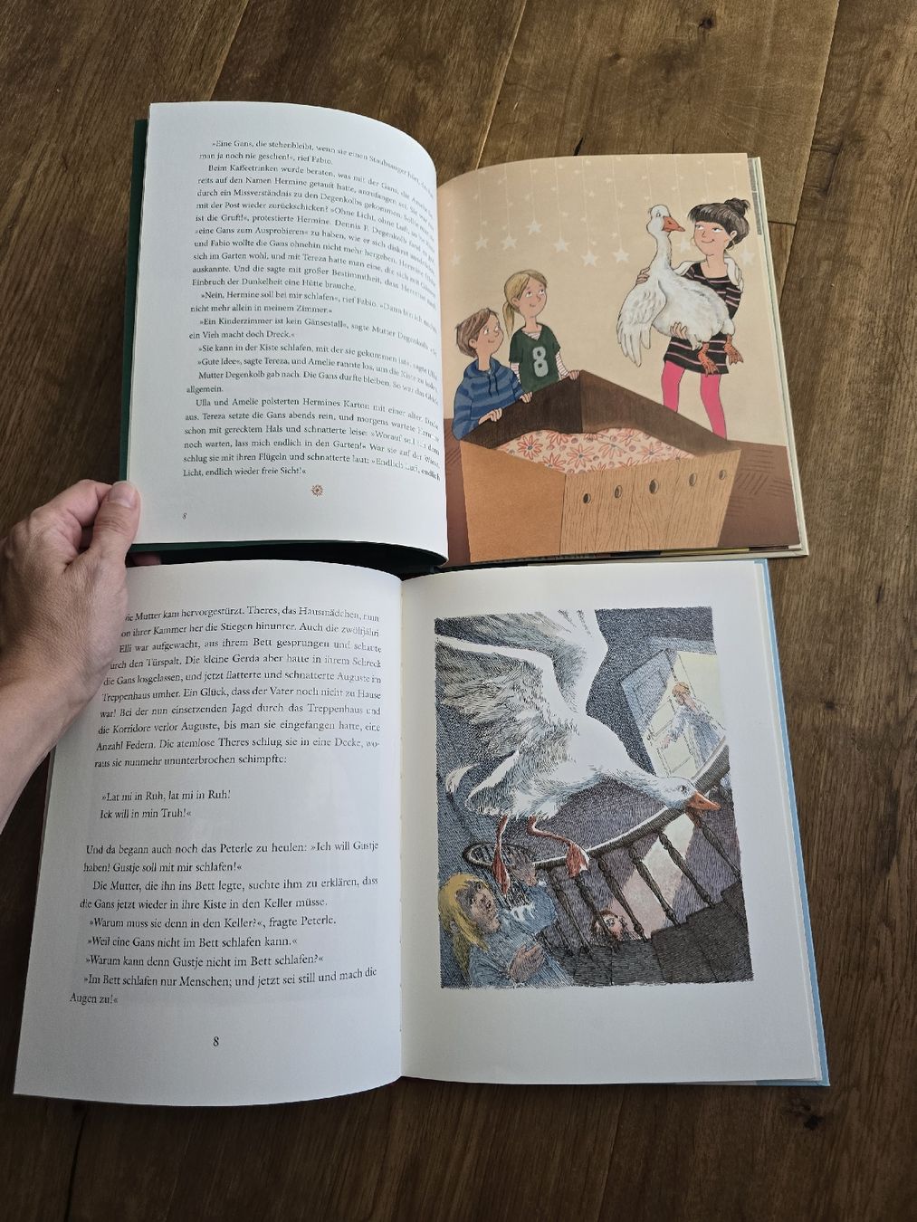 Bücher: Die Weihnachtsgans Auguste, 2 Bücher, set – Gebraucht aus Wittenbach von Tigerlili 3