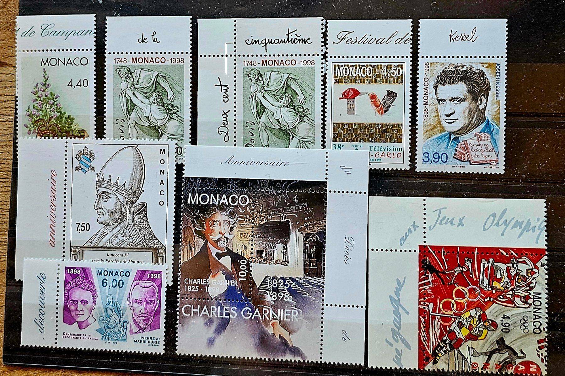 Alle Briefmarken: MONACO timbres neufs **, 1998 – Neu (gemäss Beschreibung) aus Les Valettes von Nuba1