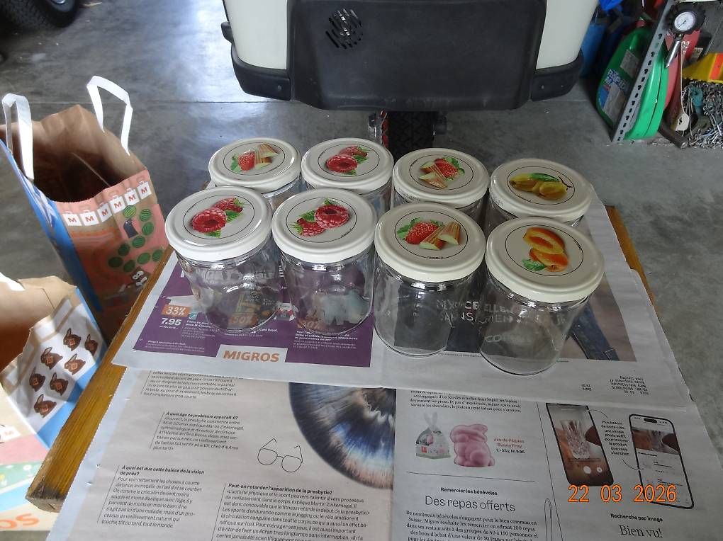 Behälter & Ähnliches: Bocaux à confiture 4 DL – Gebraucht aus conthey von Roxette01