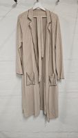 Gerippter Long-Cardigan - XL - Morgenmantel 6️⃣
