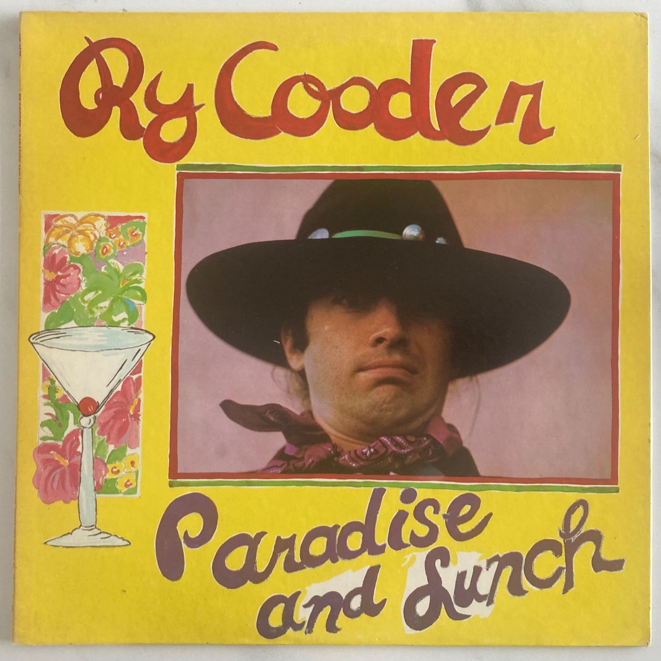 Dischi in vinile: RY COODER - PARADISE AND LUNCH – Usato da Poliez-Pittet venduto da Newtown-Records
