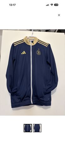 Veste de survêtement Adidas Servette FC bleu marine