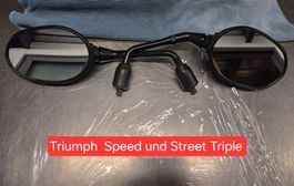 Triumph Street und Speed Triple Spiegel   (Gebrauchsspuren)