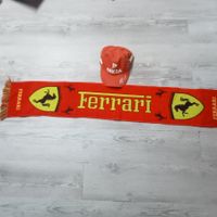 Ferrari schal und Kappe gebraucht nur 30 fr mit versand