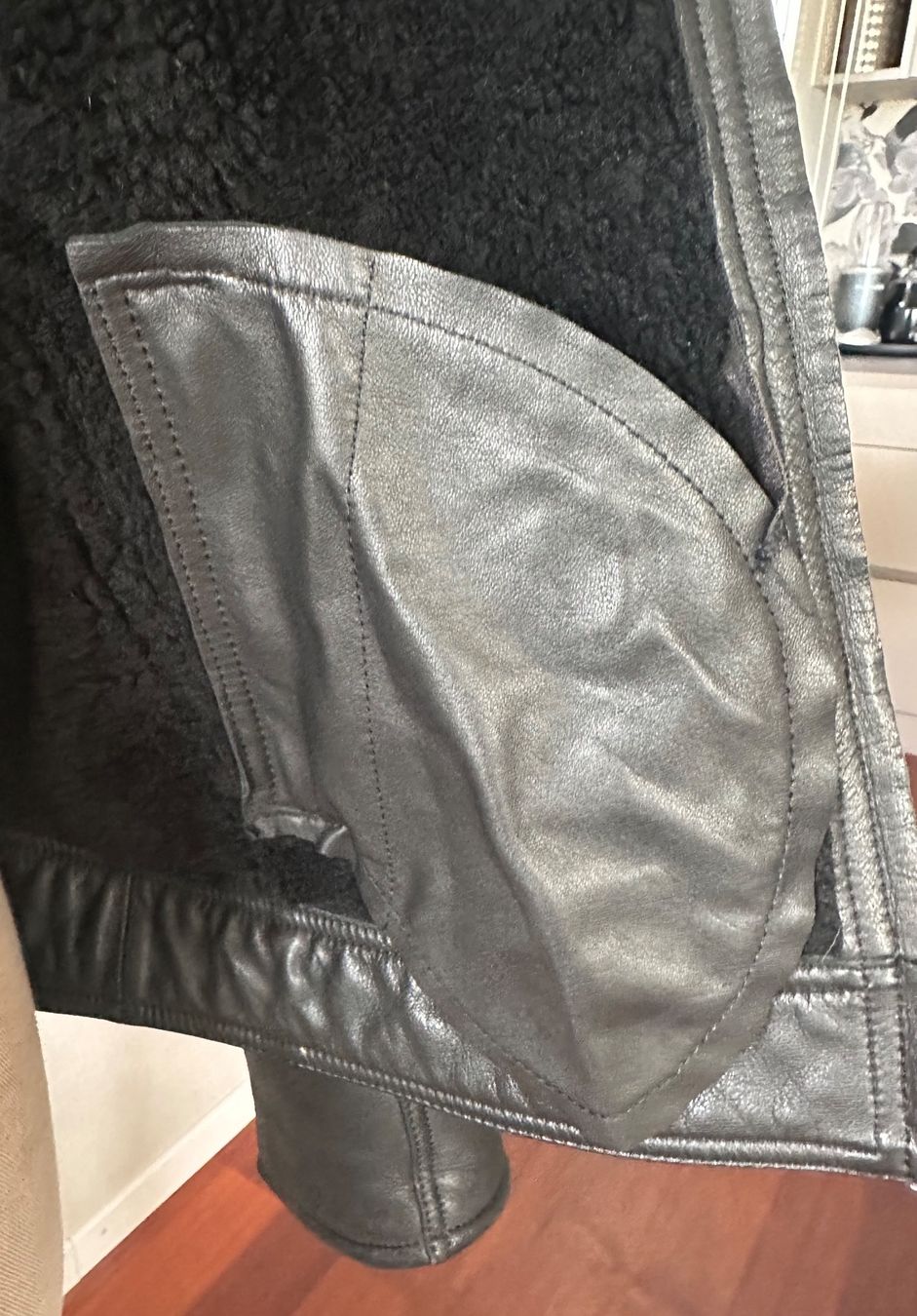 Vera Pelle Giacche: Echt Leder Jacke mit Lammfell – Usato da Würenlos venduto da avauva 5