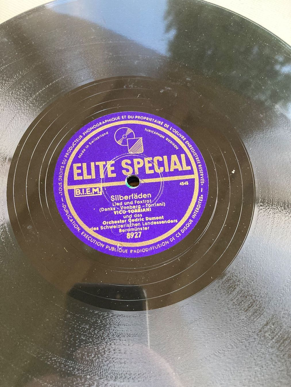 Dischi in vinile: 14 schweizerische Schellackplatten, Lys Assia, Fredy Scheim, – Usato da Altstätten SG venduto da orthophonix 8