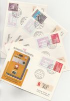 ATM 2_SERIE 4 ill. R-FDC vom 26.6.1978_Die 4 ERSTEN ORTE !