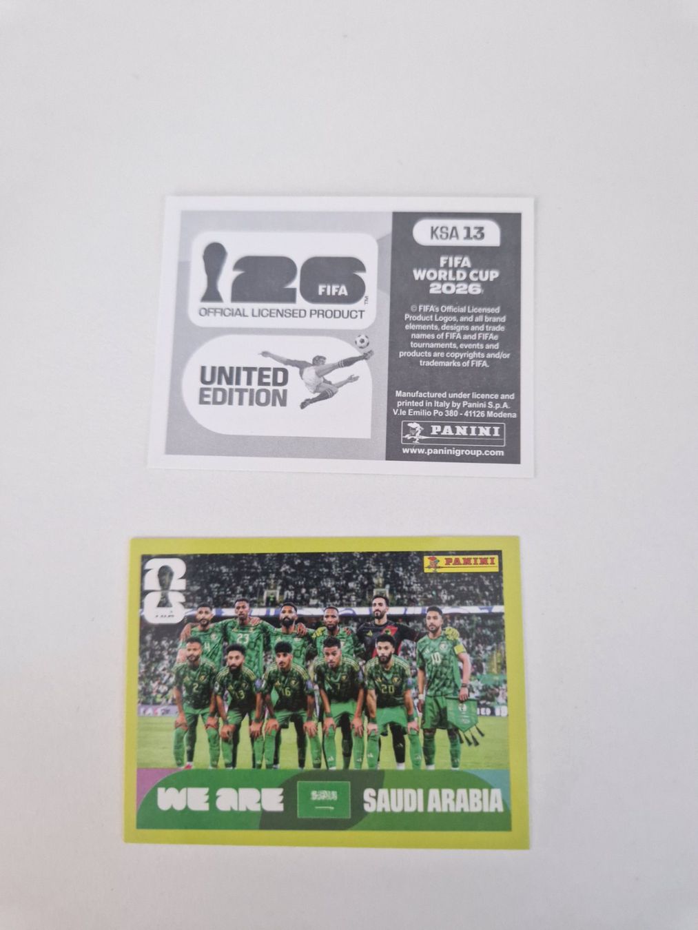 Panini Cartes à collectionner: Panini Sticker KSA13 – Neuf (Voir description) à Stüsslingen par white_angel86