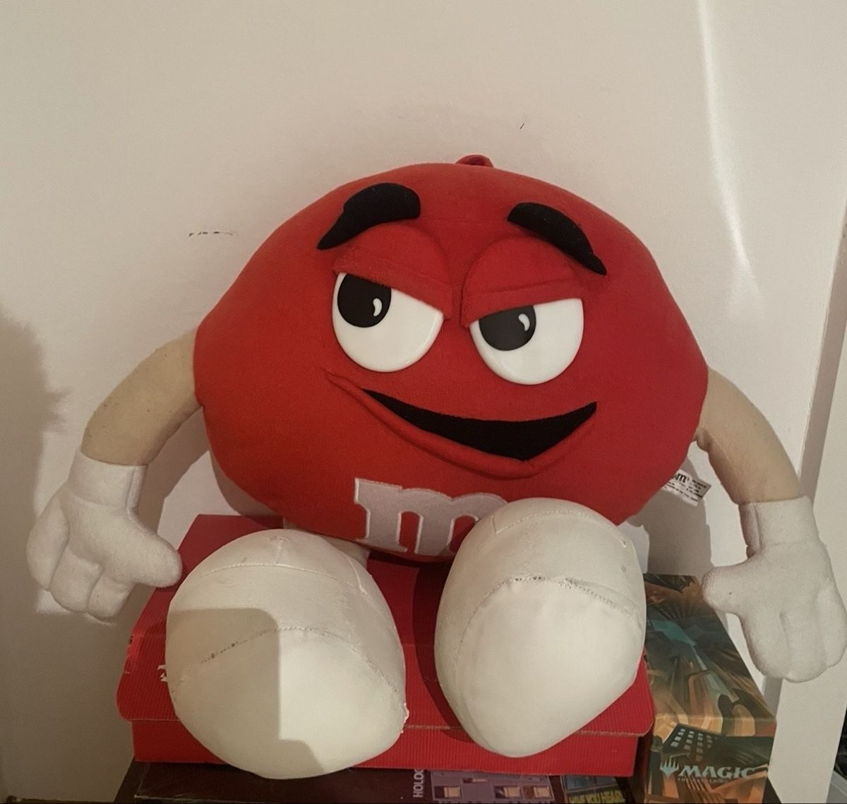 Giocattoli: M&M's Rosso Peluche Gigante – Usato da S. Pietro venduto da pap_nd2w 1