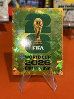 FIFA World Cup 2026 Sticker CAN MEX USA Gold
