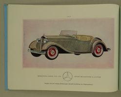 MERCEDES-BENZ TYP 170, PROSPEKT 30er JAHRE