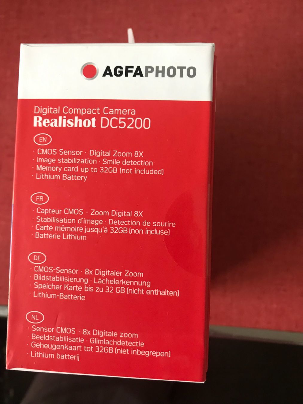 Agfa Kamera: AGFA Photo/Digital Compact Camera/Realishot DC5200 21MP – Neu und originalverpackt aus Kilchberg ZH von Glueckstreffer 3