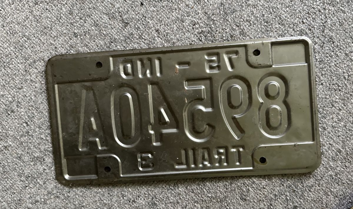Insegne: Vintage Indiana Nummernschilder – Usato da zürich venduto da PatCat02 5