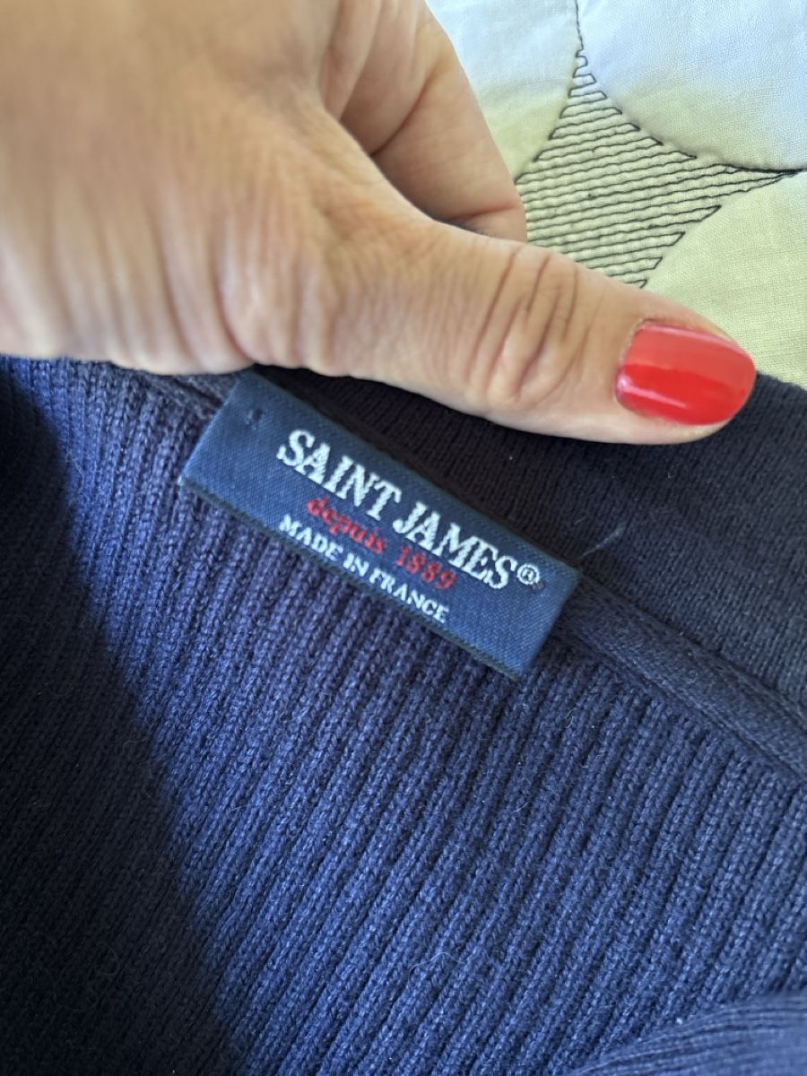 Saint James Magliette Polo: Saint James Damen Pullover dunkelblau Strickshirt Matrosen – Nuovo (secondo la descrizione) da Cham venduto da MC_0605 2