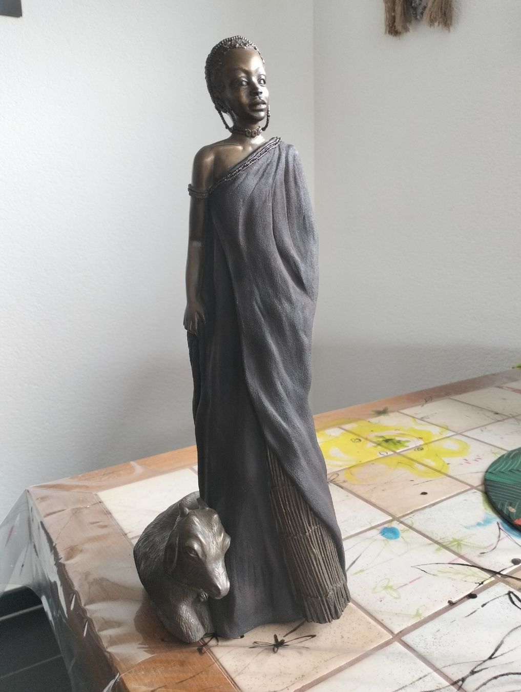 Statuette: Statuette bronze Maasaï – Usato da Cheyres venduto da Capitain