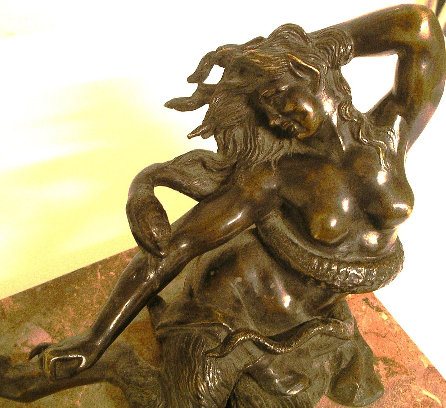 Sculture & Statue: antike BronzeFigur, Allegorie der Medizin? – Usato da Oberhofen am Thunersee venduto da luuping99 5