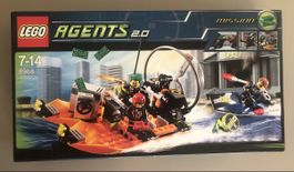 LEGO Agents 8968 Raubüberfall am Fluss River Heist NEU & OVP