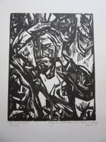 WALTER HELBIG  ORIGINAL HOLZSCHNITT