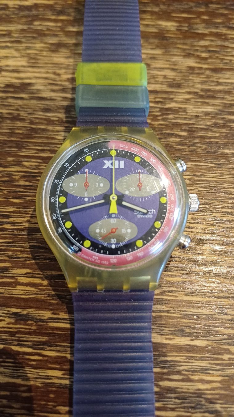 Swatch Orologi: Swatch Chrono Blue Chip 1992 Neuve – Nuovo (secondo la descrizione) da PORRENTRUY venduto da Davide6876 1
