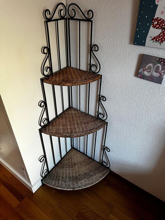 Faszinierend Eckregal Metall Vintage Bilder