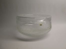 original vintage Glasschale, Lindshammer SCHWEDEN / D: 37cm