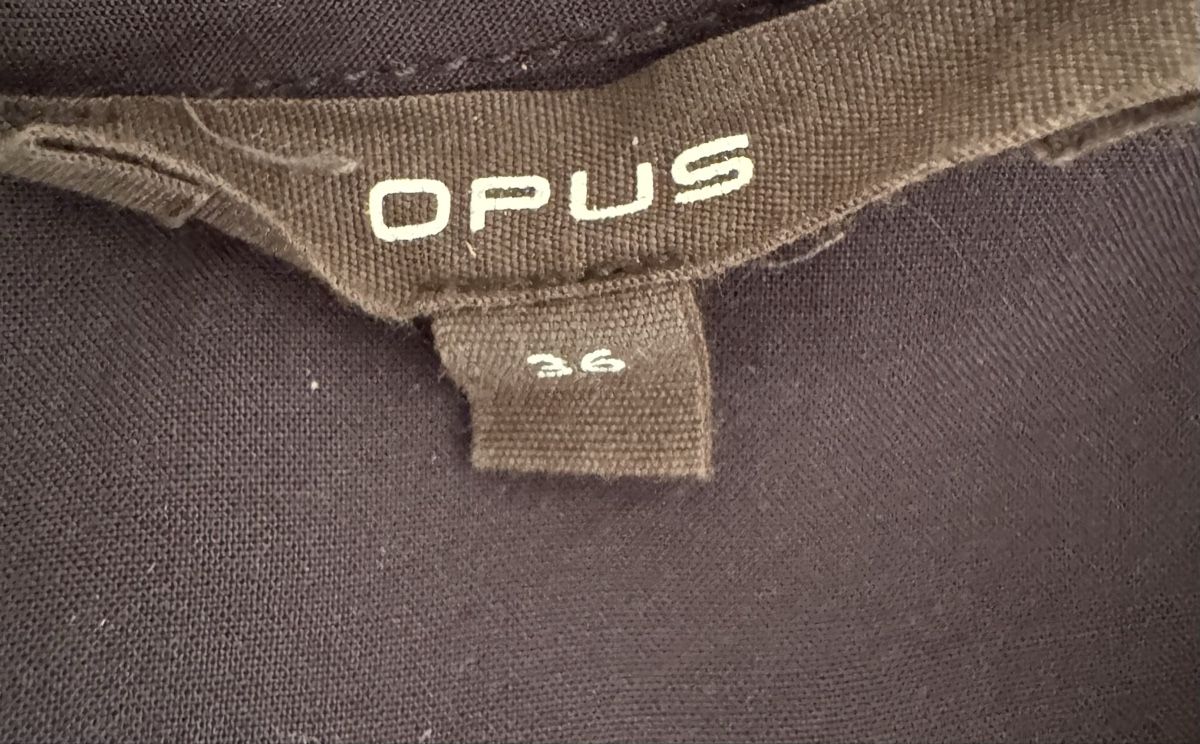 Opus Camicette: OPUS Bluse Gr. 36 Dunkelblau 100% Viskose – Usato da Flumenthal venduto da SecondLove_CH 5