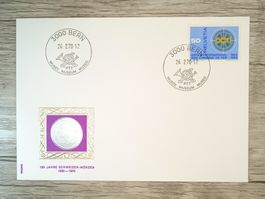 TR63 Enveloppe + Timbre Suisse 1970