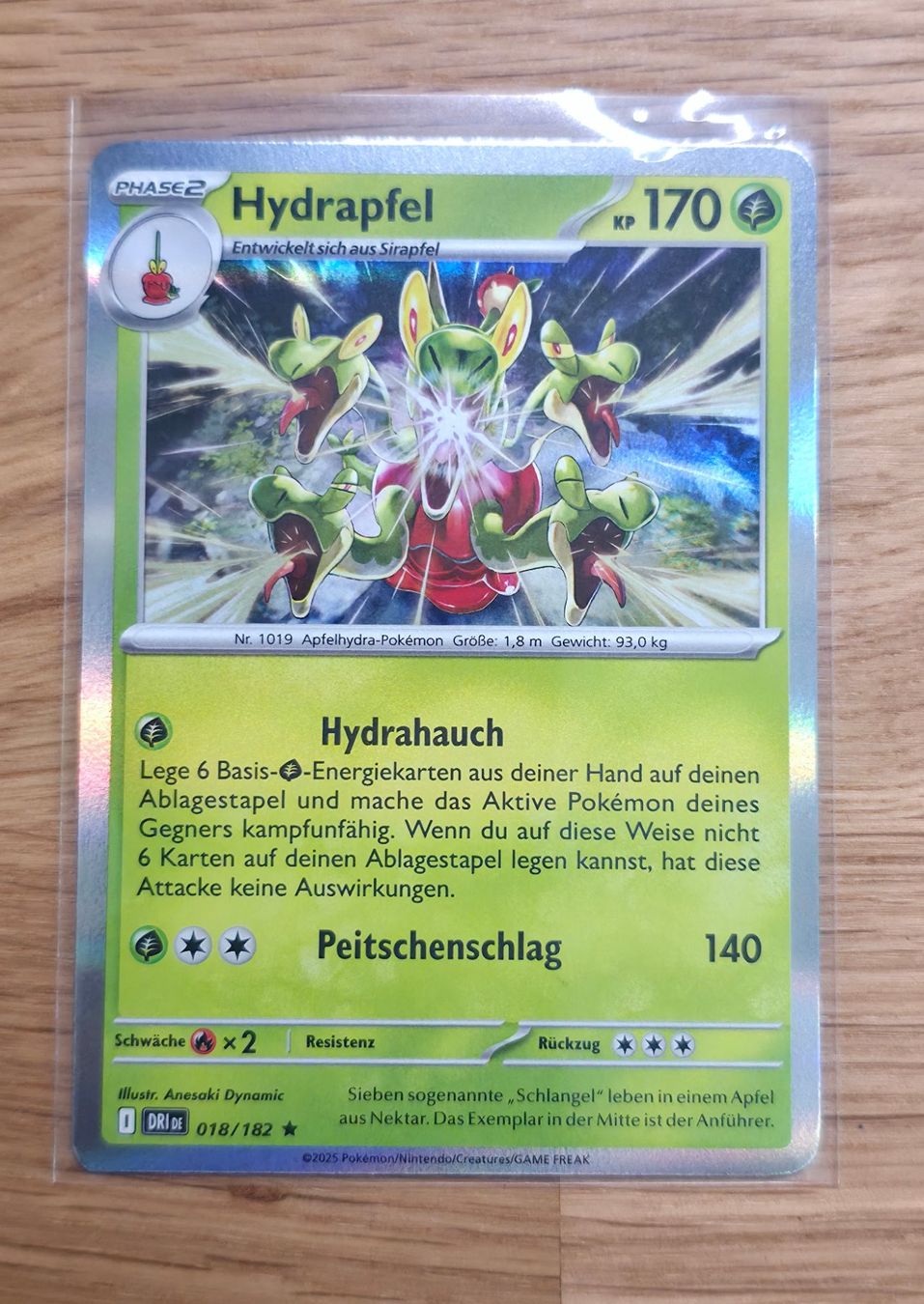 Pokémon Carte collezionabili: Hydrapfel 018/182 DRI – Nuovo (secondo la descrizione) da Arbon venduto da Twist05