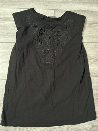 T-shirt noire Promod
