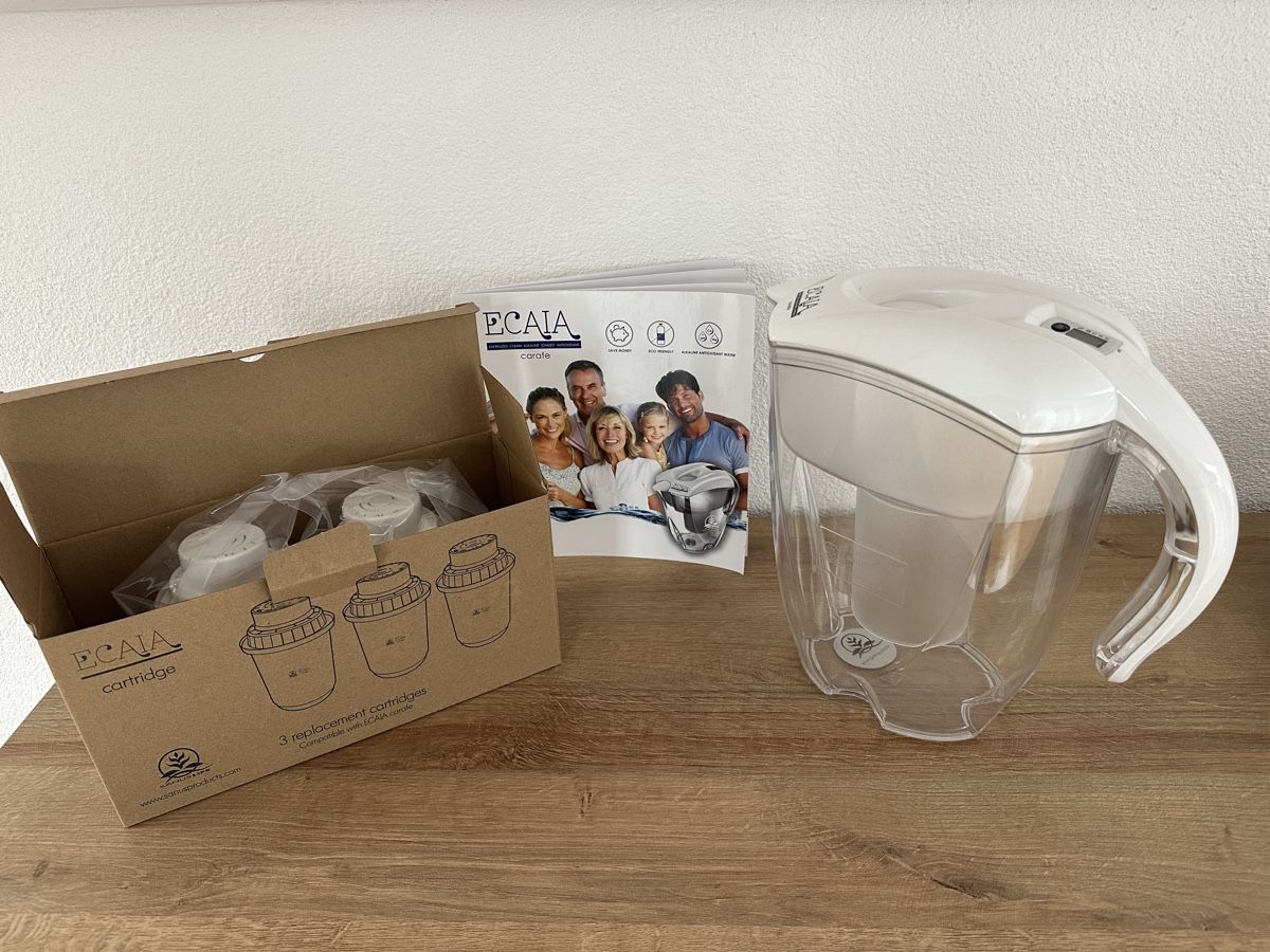 Caraffe: ECAIA Wasserfilter, basisches Aktivwasser – Usato da Russikon venduto da twee555