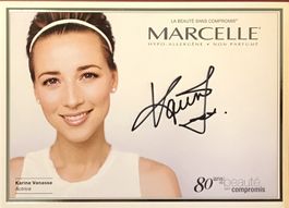 Karine Vanasse 1983- Autogramm signiert Foto 13x18cm