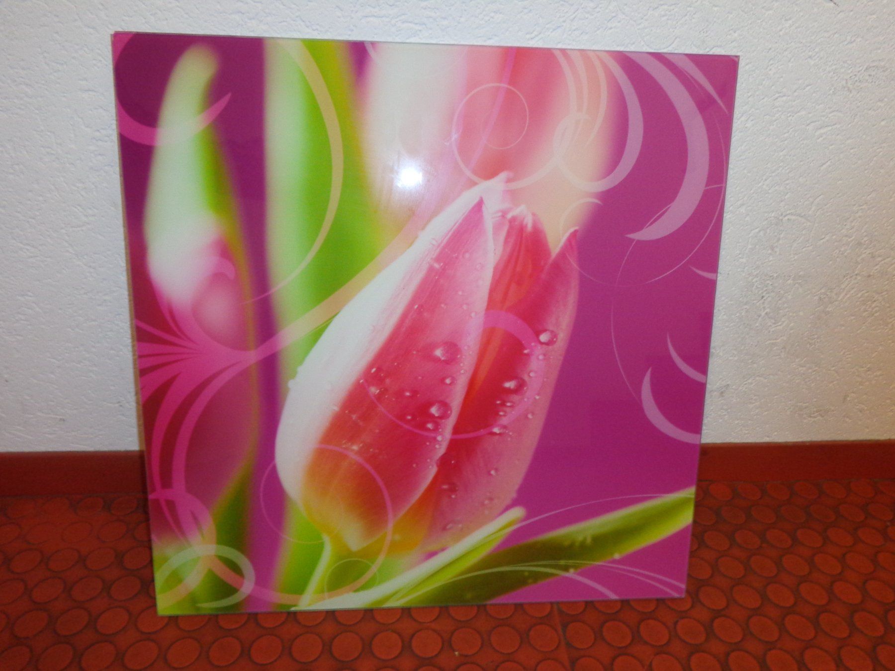 Foto & Immagini: Bild Glas Motiv Tulpe – Usato da Liestal venduto da Gecko16 2