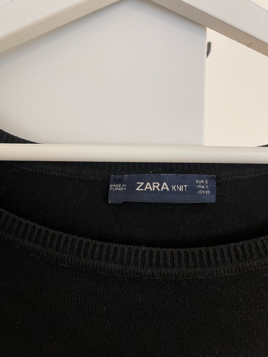 Zara Maglioni & Felpe: Oversize Pullover mit Cut-Outs und Perlen – Usato da Zürich venduto da mel_87ct 1