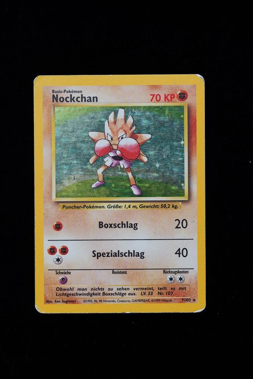 Pokemon Nockchan Base Deutsch Holo Ab 1 CHF (Gebraucht) in Kloten für ...