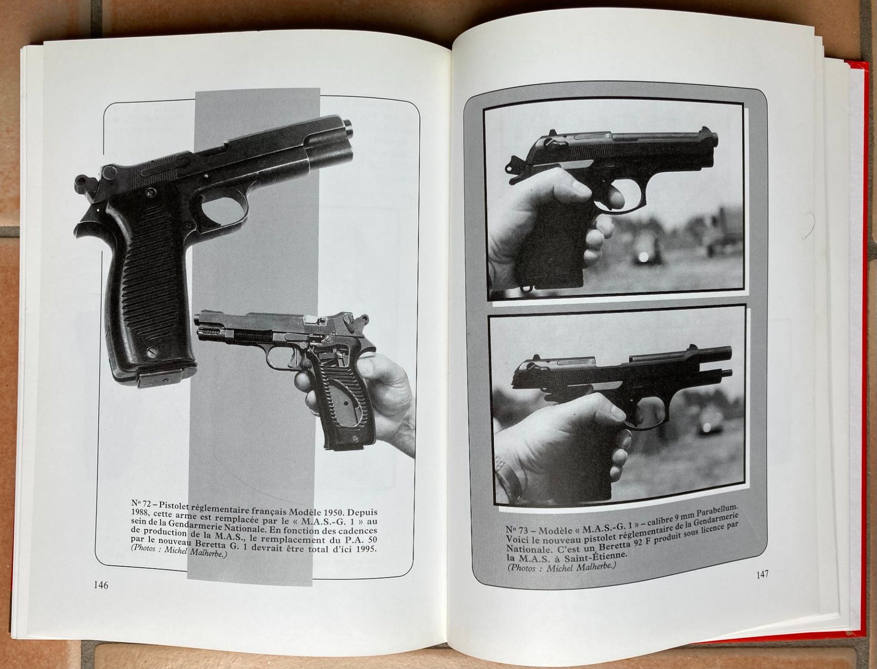 Libri: Les pistolets Beretta - Michel Malherbe – Usato da Versoix venduto da HELVETICA_1 6
