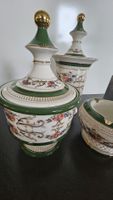 Porzellan Set Fiorentine Italien Blumenmuster 3 Teile