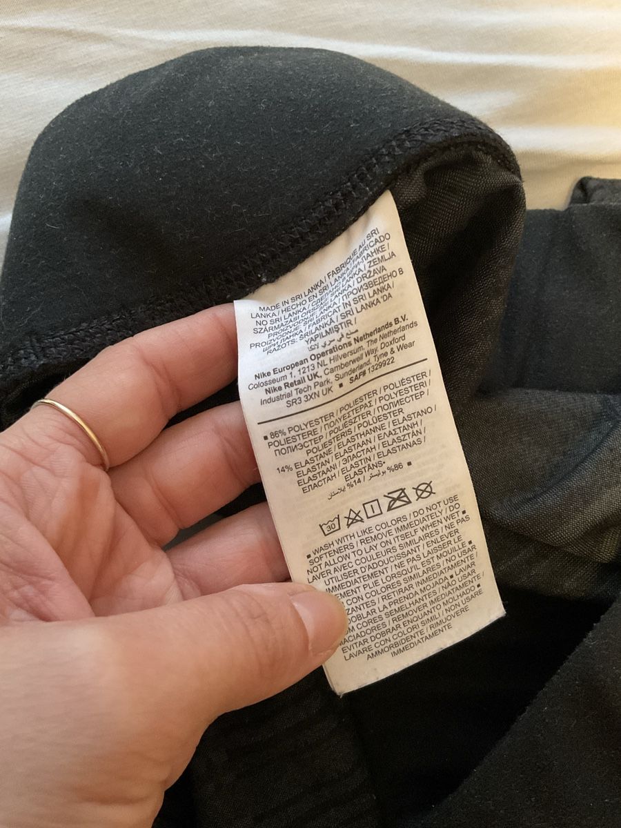 Nike Leggings: Schwarze Leggins von Nike – Usato da Horw venduto da Spi8992 5