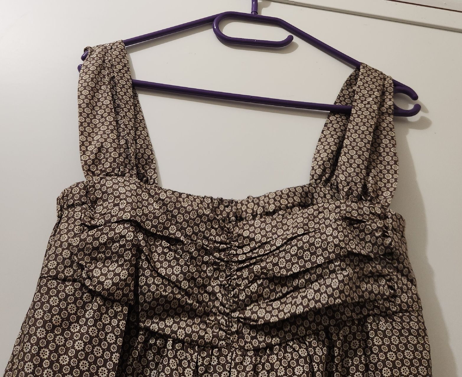 Maje Vestiti: Robe Maje MAEVA imprimée marron T1 – Usato da Niedergösgen venduto da Eva2410 2