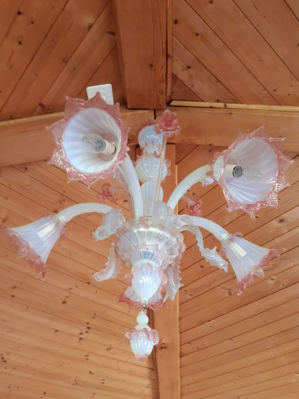 Lampadari & plafoniere: Kronleuchter - Murano Glas vintage – Usato da Lumino venduto da Onyxrocks 3