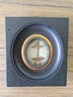 Haarbild Andachtsbild Kreuz