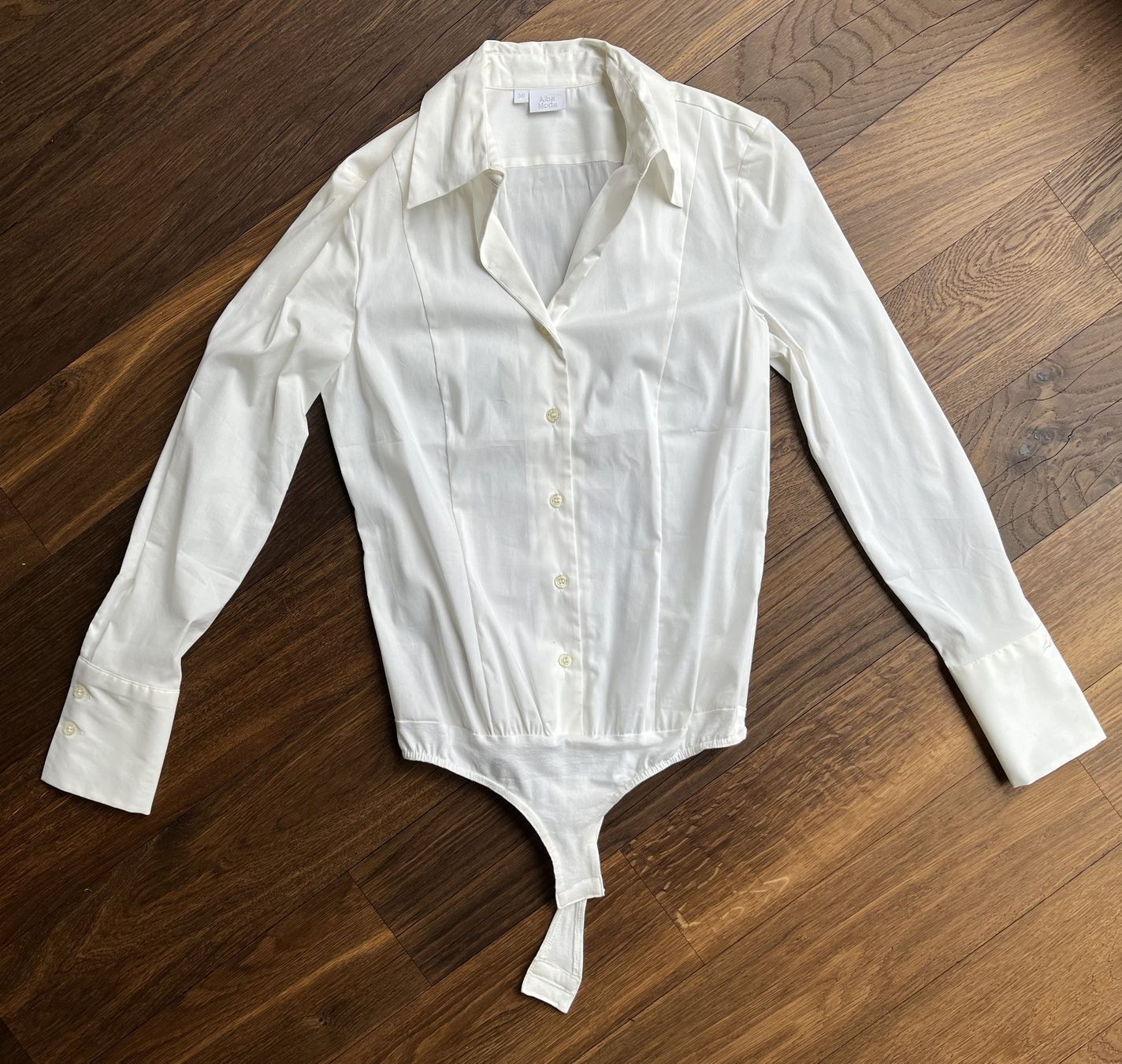 Alba Moda Camicette: Blusenbody Bluse Body Alba Moda Gr. 36 stretch – Usato da Affoltern am Albis venduto da Blackrhythm 8