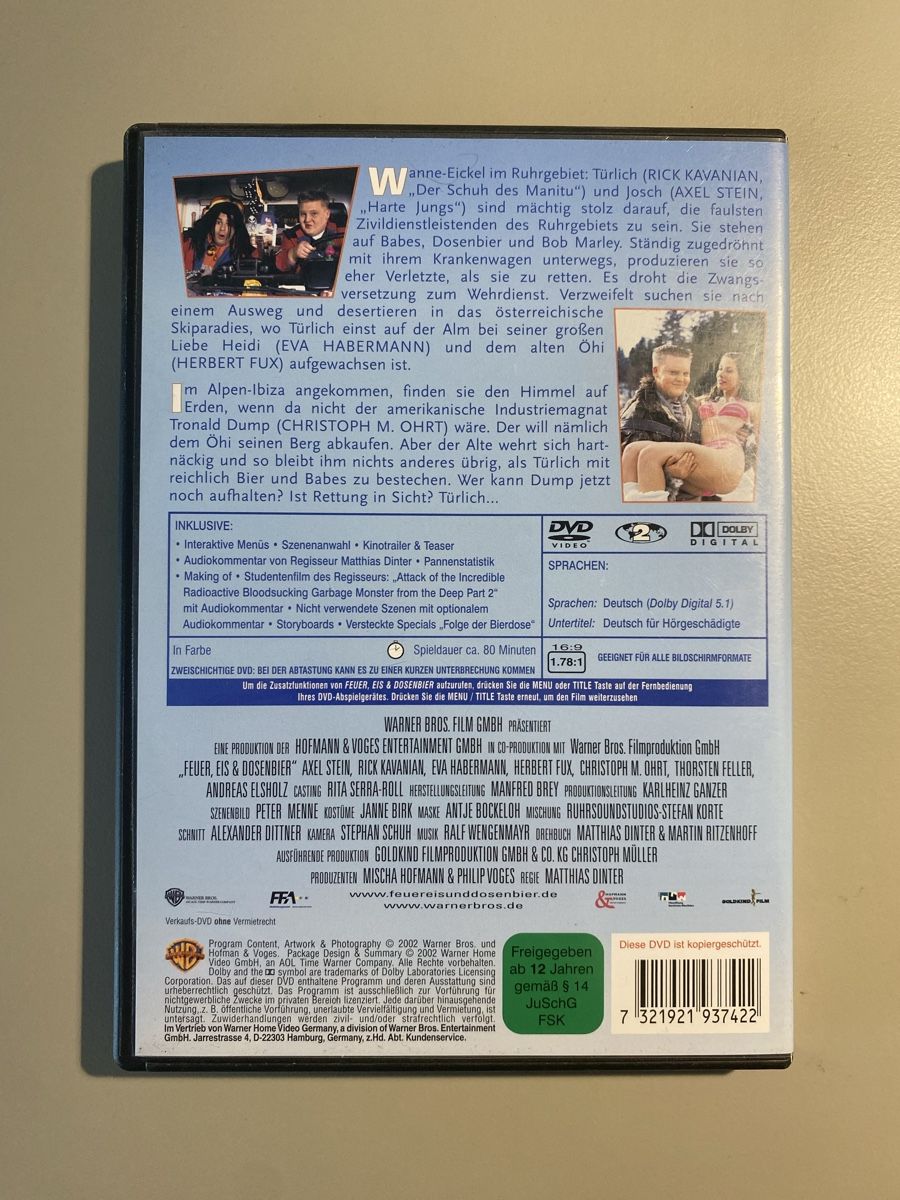 Alle DVDs: Feuer, Eis & Dosenbier - Die Apres Ski Comedy - DVD – Gebraucht aus Thunstetten von Virus_33 2
