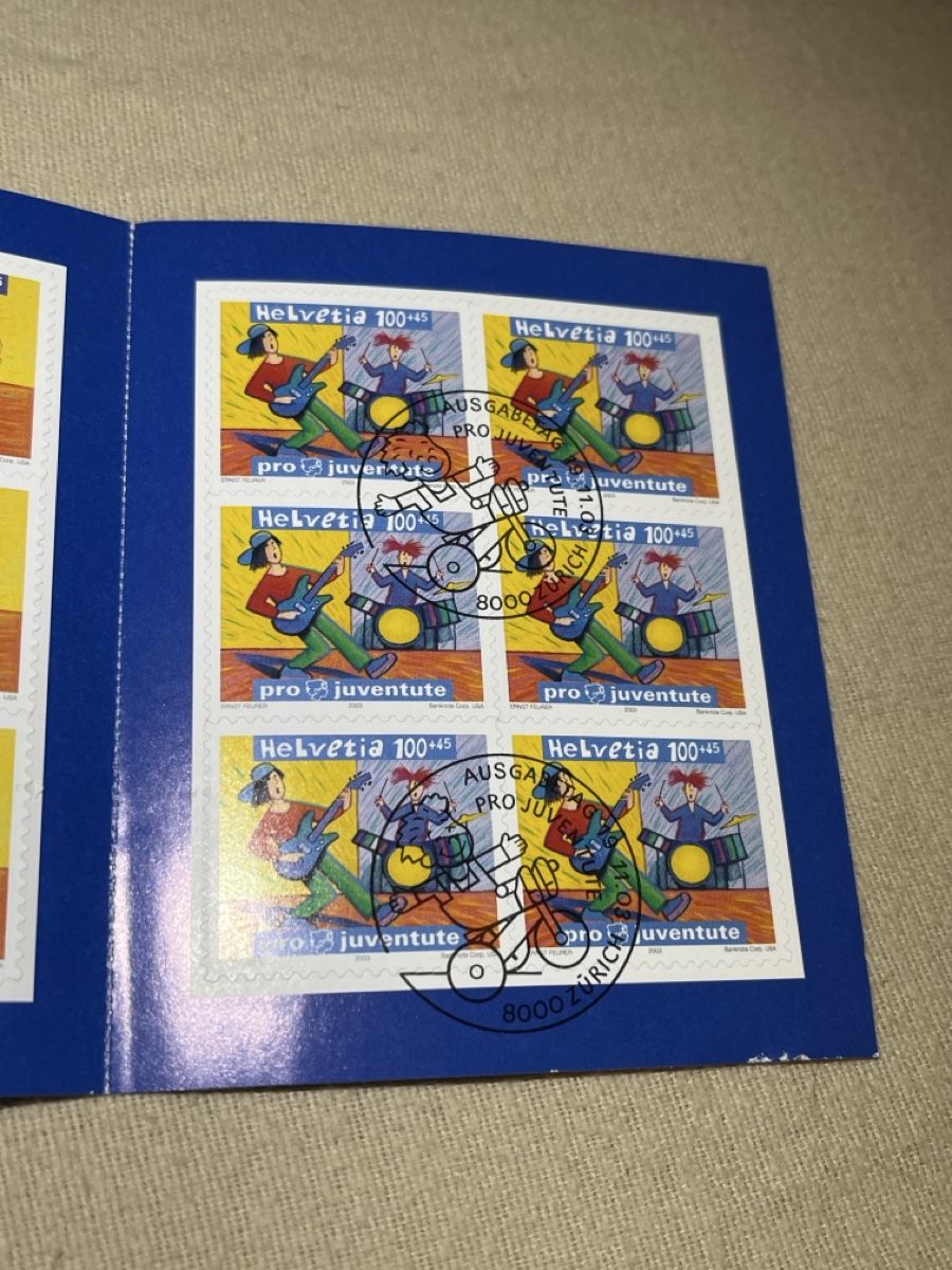 Tutti i francobolli: MH Pro Juventute 2003 ET-Stempel – Usato da Eppstein Vockenhausen venduto da hightech11 2