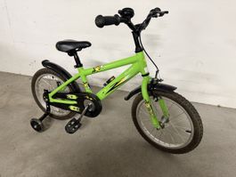Kinderfahrrad 16 zoll mit Stützrädern guter Zustand