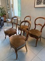 4 chaises Louis-Philippe