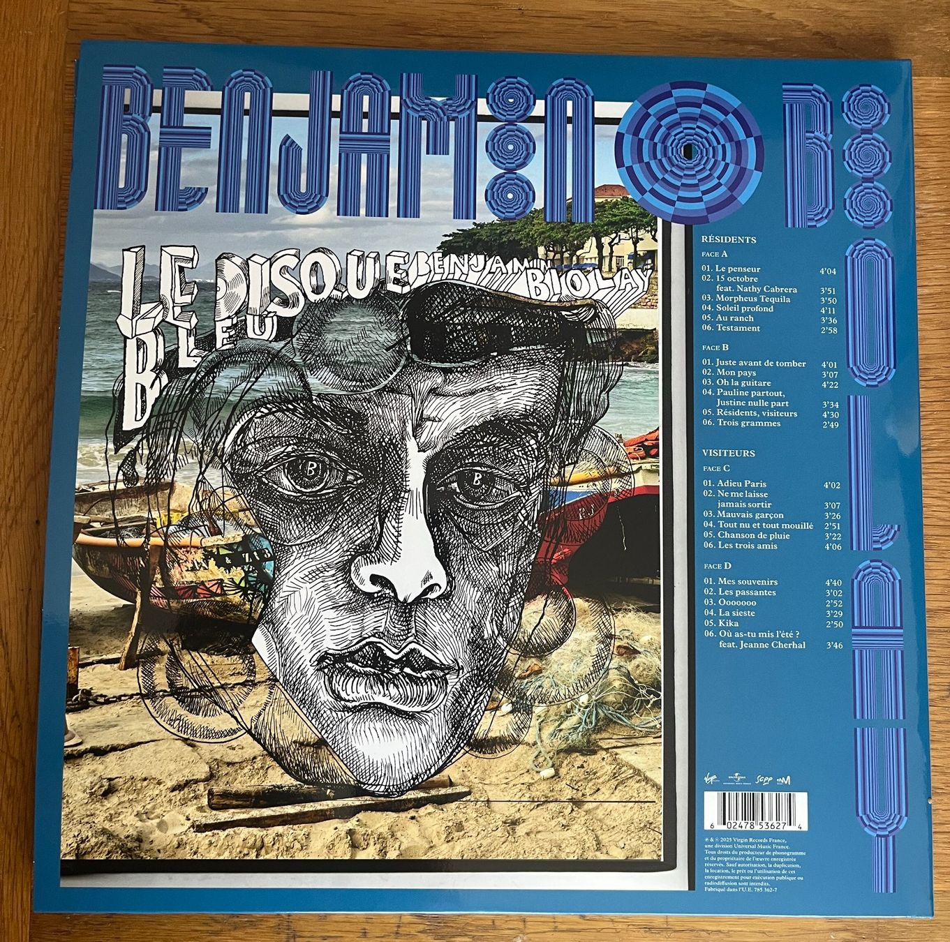 Schallplatten: Benjamin Biolay Le Disque Bleu (Gatefold, 2 LP, Vinyle) – Neu (gemäss Beschreibung) aus Vevey von zecollector 1