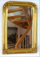orig. antiker Goldspiegel um 1860