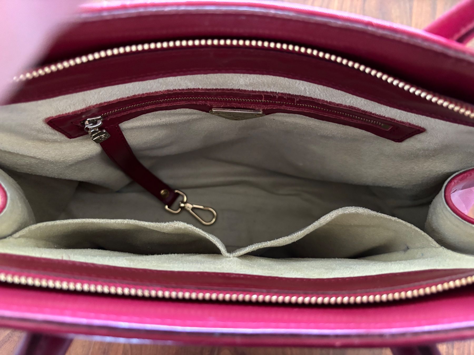 Maison Mollerus Borse da donna: MAISON MOLLERUS Handtasche (dunkelrot) – Usato da Zürich venduto da Tzhkely24 6